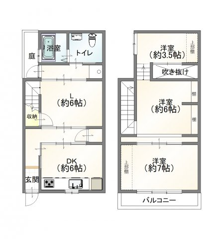 【間取り】 | 中京区壬生松原町