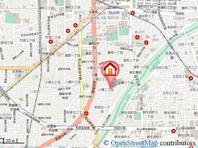 【地図】 | ひかりハイツ石手川