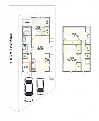 【間取り】 | 伏見区醍醐南端山町