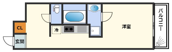 匠空天満の間取り