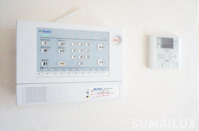 熊本市東区保田窪３丁目のアパートのセキュリティ