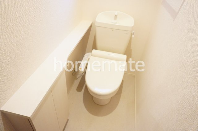 熊本市東区新南部３丁目のアパートのトイレ