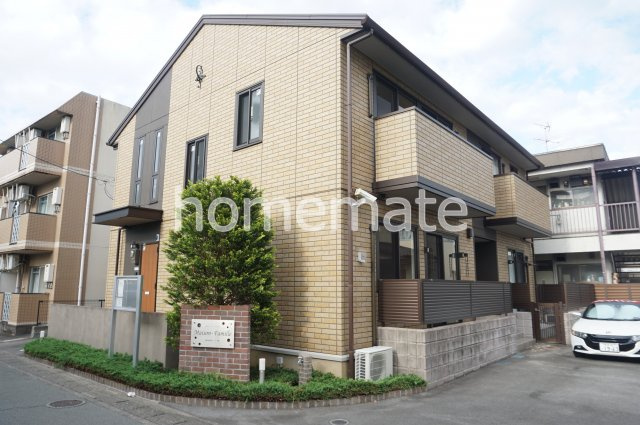 熊本市東区新南部３丁目のアパートの外観