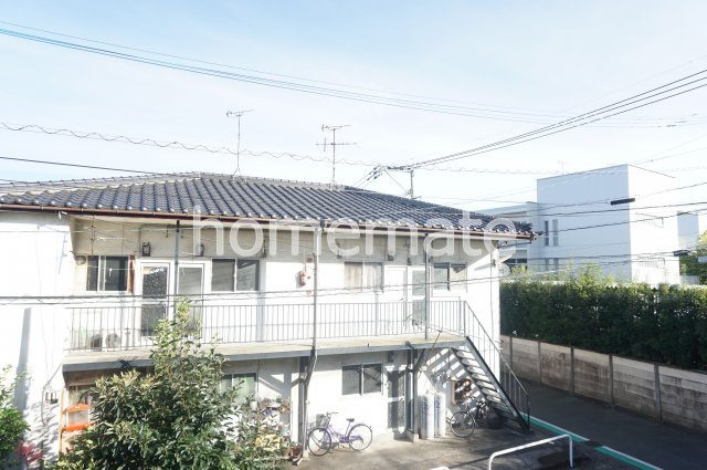 熊本市東区新南部３丁目のアパートの展望