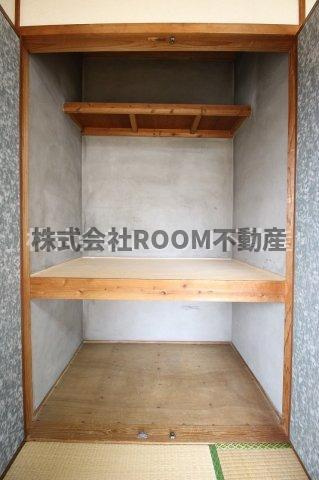 ガーデンMJの収納|大きなスペースがあり、収納には困りません