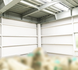 【内装】 | 根岸貸倉庫 | １階倉庫