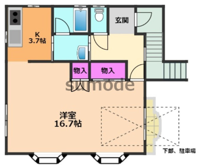 【間取り】 | 高槻市大字原貸家