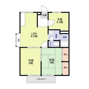 エステートピア深阪の間取り