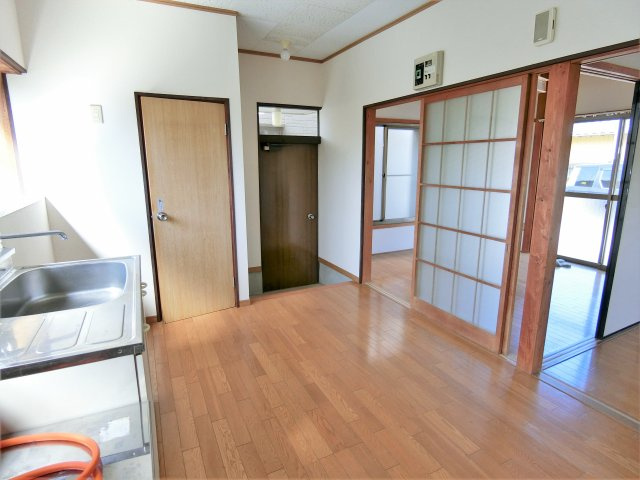 東金中野638貸家2号棟の居間・リビング