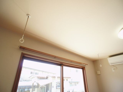 【その他】 | 石原貸家 | 室内物干しがあります。
