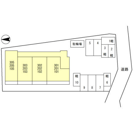 セレブ琴平の区画図