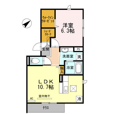 【間取り】 | ブランシュｍｉｚｕｈｏ