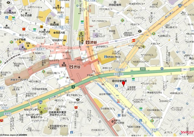 第６矢木ビルの地図