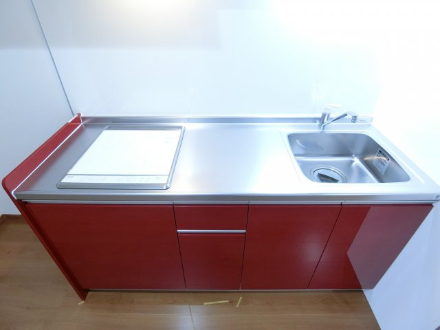 ラ・メール富田林A棟のキッチン