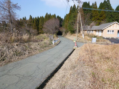 【前面道路含む現地写真】 | 阿蘇市一の宮町坂梨