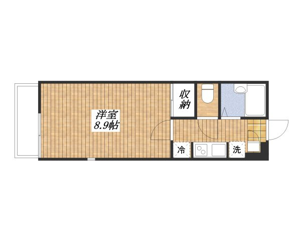 オートハウスⅢの間取り