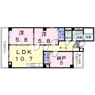 【間取り】 | レガート鹿遊館