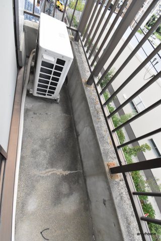 淡路メゾンフラワー　仲介手数料無料のバルコニー