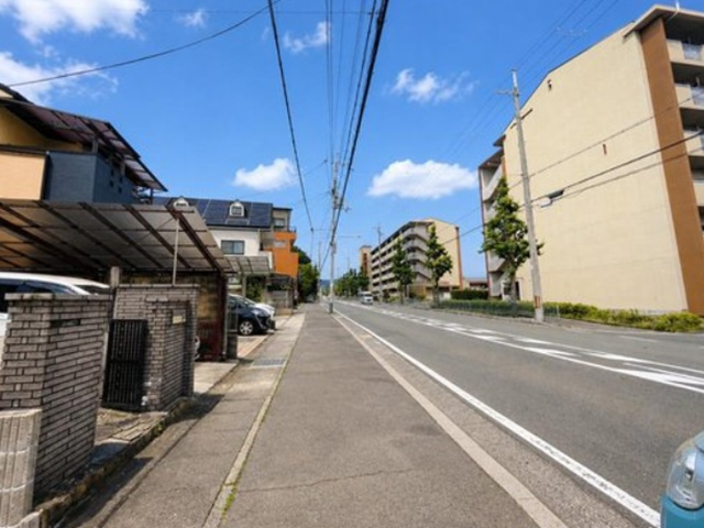 【前面道路含む現地写真】 | 山科区勧修寺東栗栖野町　売地