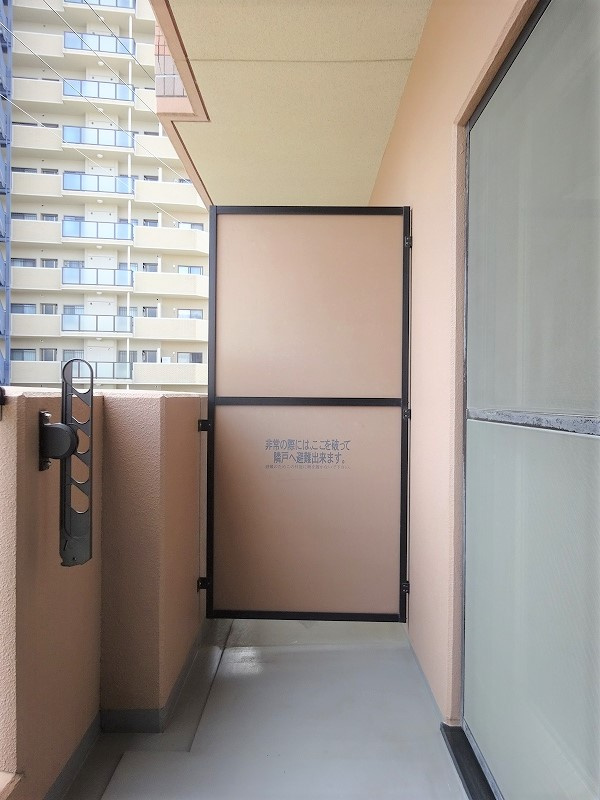 フリーデンのバルコニー