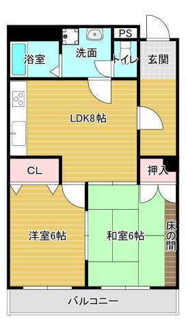 メゾンロゼの間取り