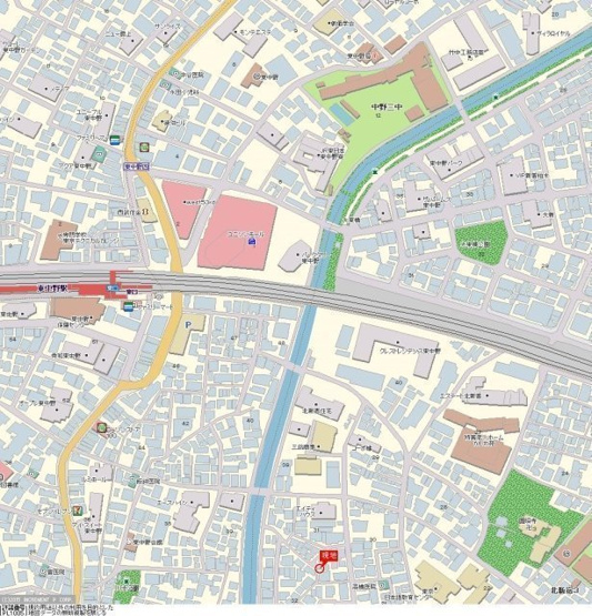 【地図】 | ファーストハウス北新宿