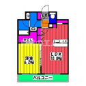 【間取り】 | フラッツ東比恵の間取り