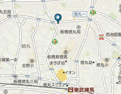 【地図】 | ソライロ徳丸(ソライロトクマル)