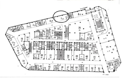【区画図】 | 大阪駅前第４ビル