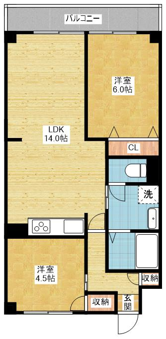 グリンハイツ｜名古屋市の賃貸ならMy賃貸の間取り|グリンハイツ