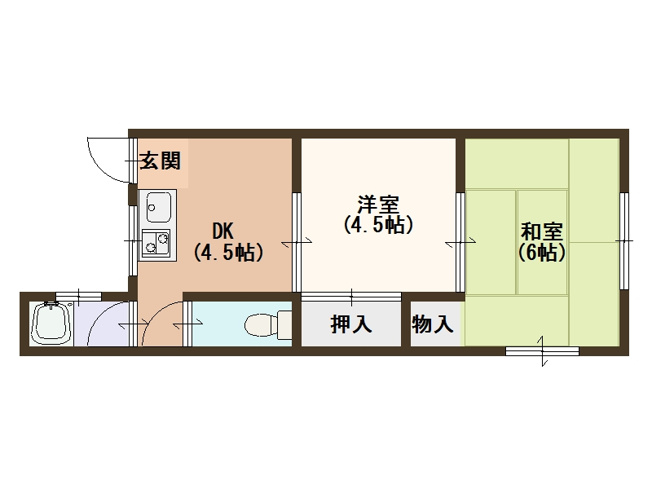 【間取り】 | 太平マンション