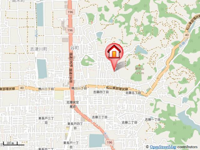 【地図】 | ベルコリーヌ・Ｎ　Ⅰ、Ⅱ