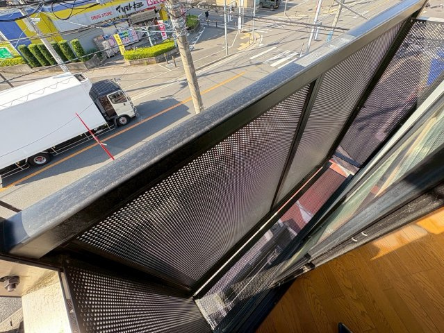 ヴァンテアンⅡのバルコニー