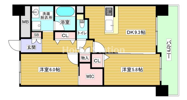 【間取り】 | ベリー海老江