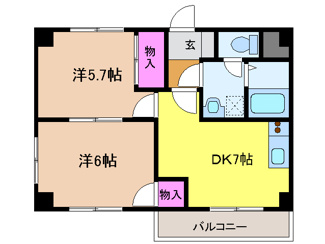 【間取り】 | コートハウスⅢ・