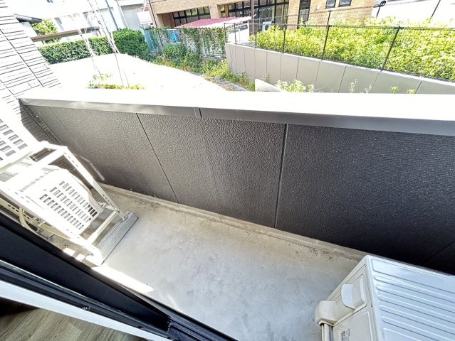 ベレオ盛岡八幡のバルコニー