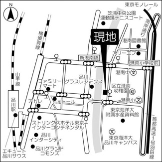 【地図】 | リバージュ品川