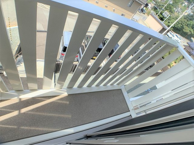 グラーティアⅡのバルコニー