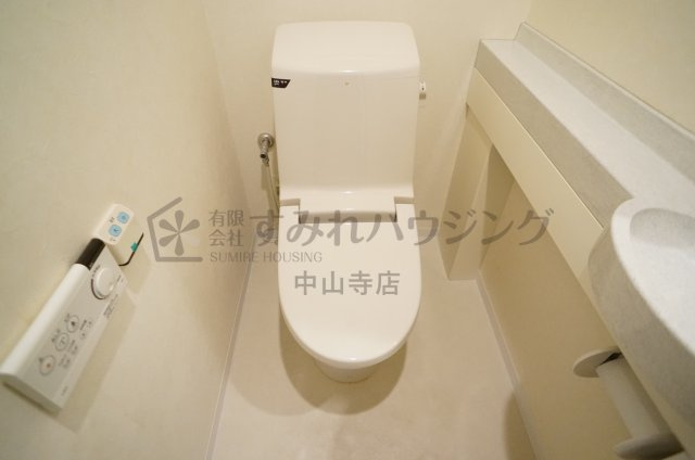 クレール宝塚ベルエールのトイレ