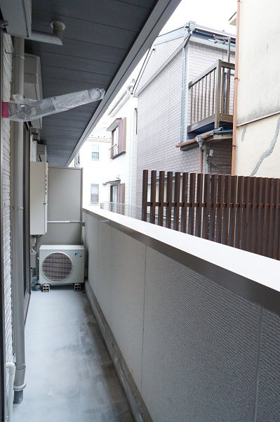 Grand Reveのバルコニー|広めバルコニーで洗濯を♬