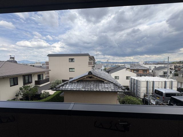 ウエスト東向日駅前の展望
