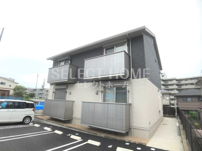 【外観】 | ハピネス上地 | 外観は落ち着いています