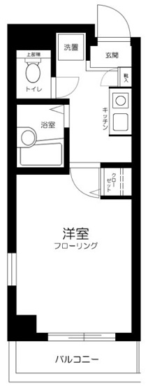 【間取り】 | スカイコート早稲田第５