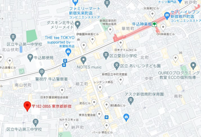 【地図】 | 市ヶ谷第3ローヤルコーポ
