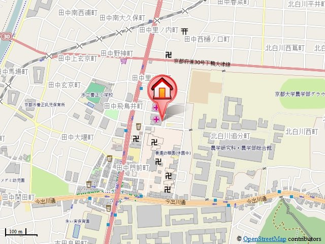 ヤングマンションの地図
