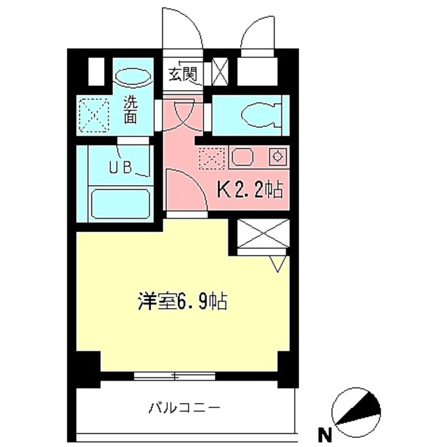 リヴェルテの間取り