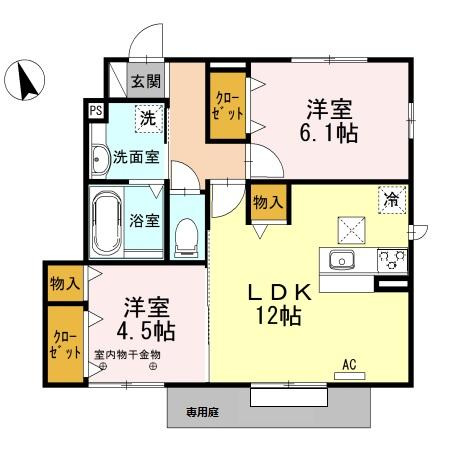 アクエリアスの間取り