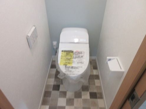 ライオンズマンション久留米第3【キャッシュバック対象】のトイレ|清潔感のあるトイレです