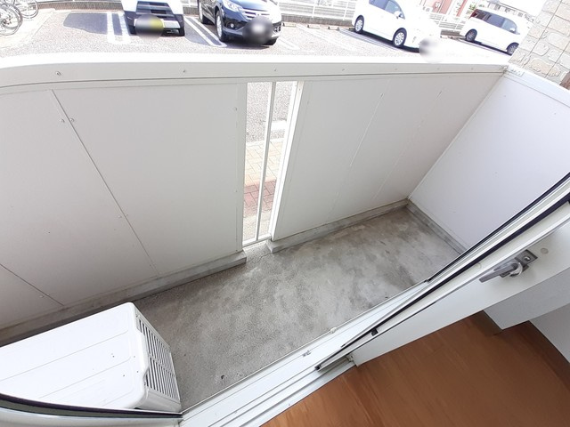 シャン・ド・フルールのバルコニー