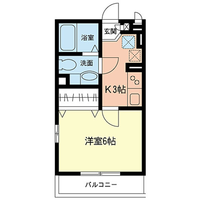 エクセル菊名の間取り